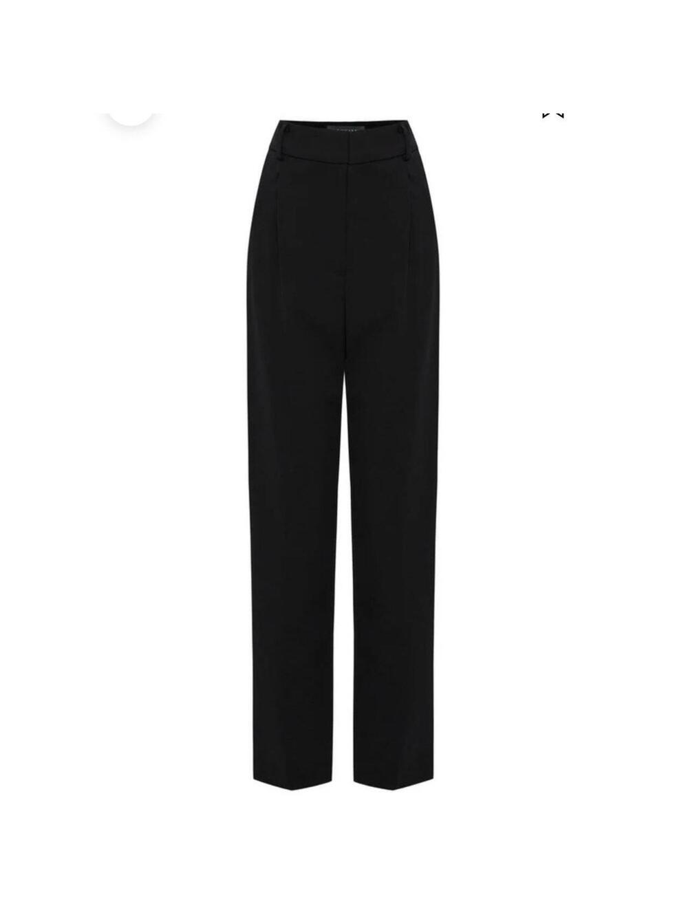 Exquise wide leg trousers black pants Size XL tailored office professional work - Picture 1 of 8